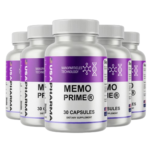 MemoPrime - 6 Bottles (60 Capsules Each)
